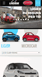 Mobile Screenshot of microcar.it