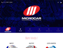 Tablet Screenshot of microcar.com.br